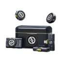 HOLLYLAND Lark M2 DUO COMBO (Black) All in One  Wireless Microphone System For Camera / Smart Phone (neck Mic.)