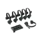 HOLLYLAND Solidcom C1-6S Full-Duplex Wireless DECT Intercom System with 6 Headsets