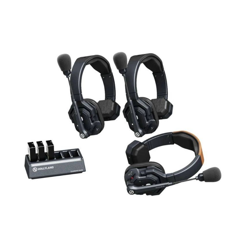 Hollyland Solidcom SE-3S 3-Person Wireless Headset Intercom System