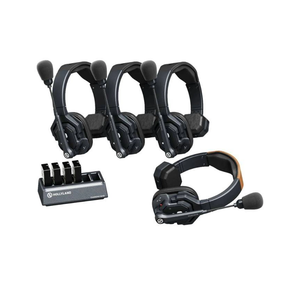 Hollyland Solidcom SE-4S 4-Person Wireless Headset Intercom System