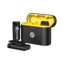 HOLLYLAND LARK M1 DUO Wireless Microphone System for Camera(2.4 GHz) (2TX+1RX) (Neck mic. Wireless)