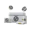 HOLLYLAND Lark M2 DUO Combo (White) All in One Wireless Microphone System For Camera / Smart Phone (neck Mic.)