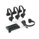 HOLLYLAND Solidcom C1-4S Full-Duplex Wireless DECT Intercom System with 4 Headsets (1.9 GHz)