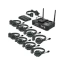 HOLLYLAND Solidcom C1-8S Full-Duplex Wireless DECT Intercom System with 9 Headsets and HUB Base (1.9 GHz)