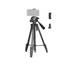 JMARY KP2201 Tripod 170cm with Pan Head and Ring Light Head with phone holder