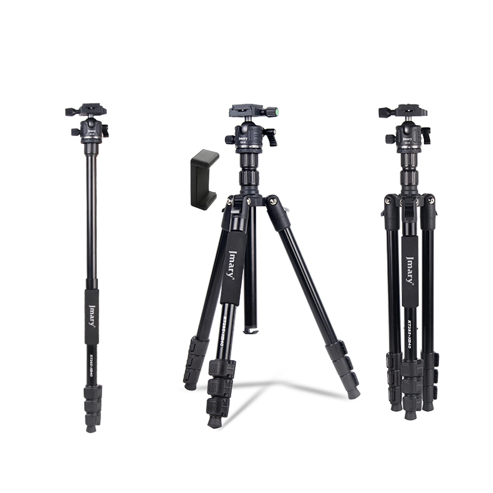 JMARY KT285-NB40 Professional Tripod 175cm with Ball Head & Mobile Holder