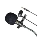JMARY MC-R5 Professional 3.5mm  lavalier microphone with earphone