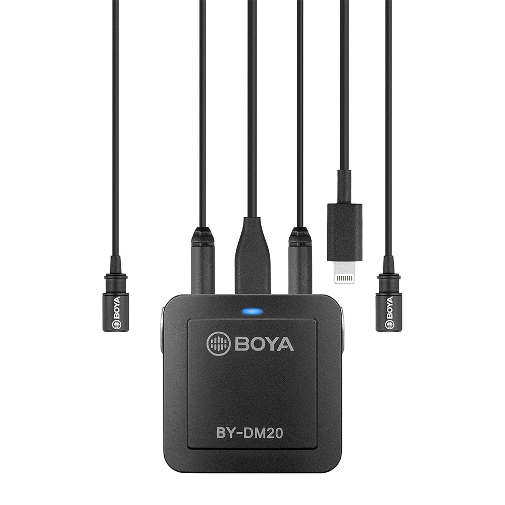 BOYA-BY-DM20 Dual-Channel Recording Kit