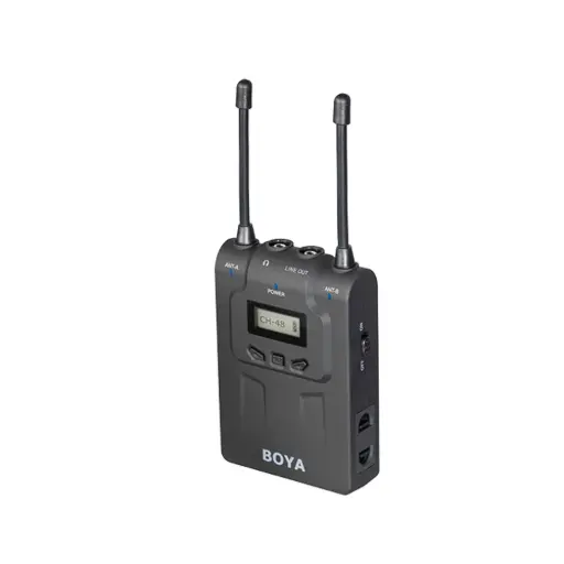 [BOYA] BOYA - WM8R - UHF Dual Channel Wirless Receiver (Neck mic. Wireless)
