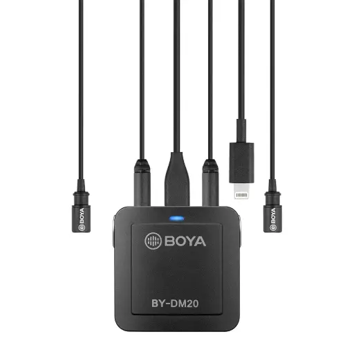[BOYA] BOYA-BY-DM20 Dual-Channel Recording Kit
