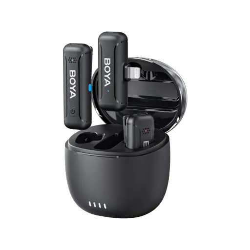 [BOYA] BOYA - BY-WM3T-D2  Dual Wireless Microphone for iOS Mobile (Neck mic. Wireless)