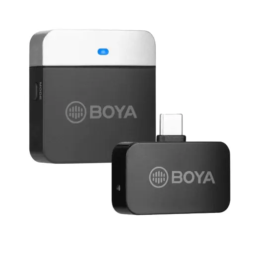 [BOYA] BOYA BY-M1LV-U Single Wireless Microphone for Type-C Devices (2.4 GHz) (Neck mic. Wireless)