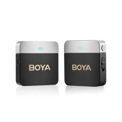 [BOYA] BOYA BY-M1V1 Wireless Microphone System for Cameras and Smartphones (2.4 GHz)(Neck mic. Wireless)