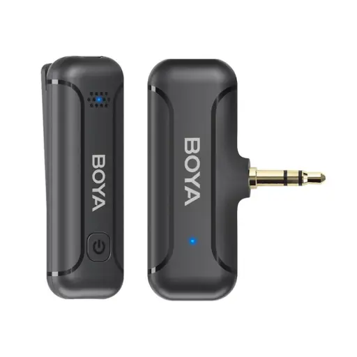 [BOYA] BOYA BY-WM3T2-M1 one person Wireless Lavalier Microphone Plug Play Microphone with 3.5mm TRS Connector for Camera (Neck mic. Wireless)