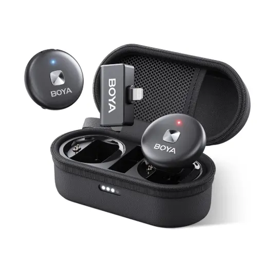 [BOYA] BOYA - Omic-D-B  Dual Wireless Microphone System iOs (Neck mic. Wireless)