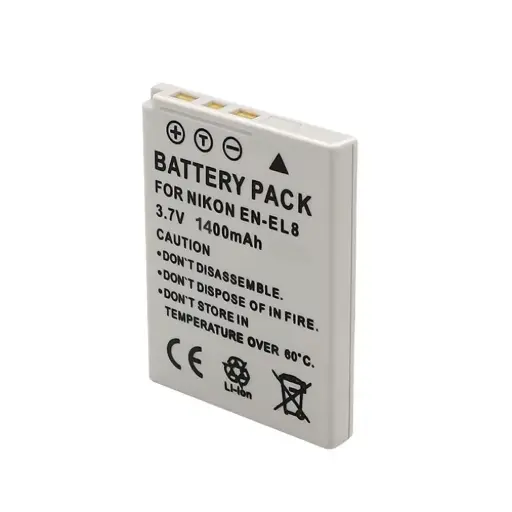 [Battery] EN-EL8 -BATTERY  3350mAh capacity, 10.8V for NIKON