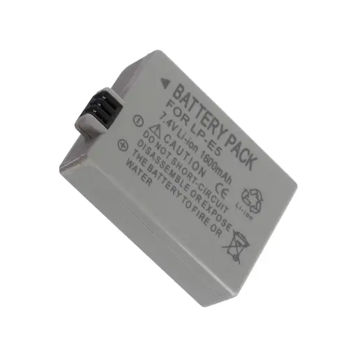 [Battery] LP-E5-Lithium-Ion Battery Pack (7.4V, 850mAh) Canon EOS