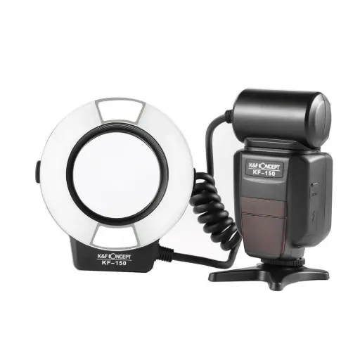 [K&F] K&F Concept150 TTL Marco Ring Flash for Canon