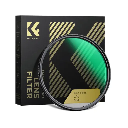 [K&F] KF01.2371 77mm True Color CPL MRC Nano-X Series Circular Polarizers Filter with 28 Multi-Layer Coatings for Camera Lens