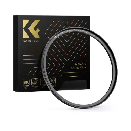 [K&F] KF05.306 77mm-82mm Nano-X Series Lens Filter Magnetic Lens Filter Adapter Ring