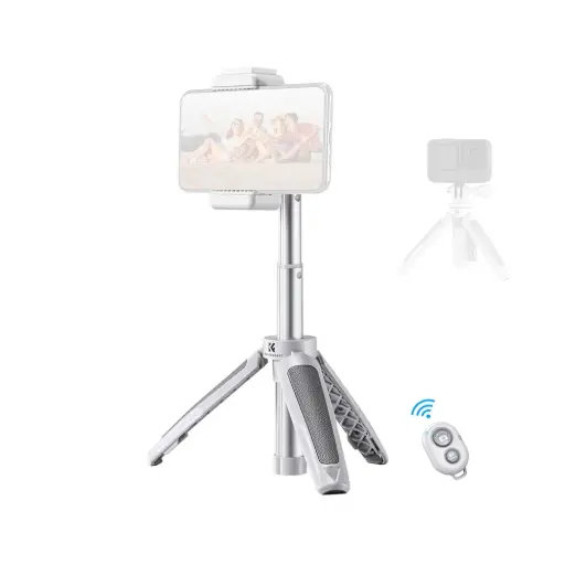 [K&F] KF09.133 MS03 33cm Action Camera Mounts Selfie Stick Desktop Stand For Gopro, Action, And Insta