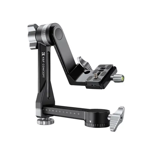 [K&F] KF31.052 Tripod Gimbal Head CNC Aluminium Alloy Heavy Duty 360° Panoramic Head