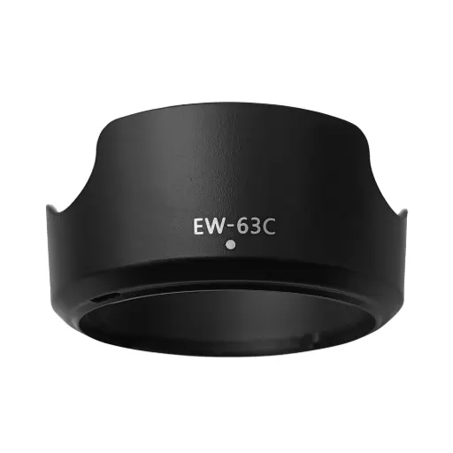 [LENS HOOD] EW-63C LENS HOOD - CANON EF-S 18-55mm f/3.5-5.6 IS STM &  EF-S 18-55mm f/4-5.6 IS STM & RF 24-50mm F4.5-6.3 IS STM