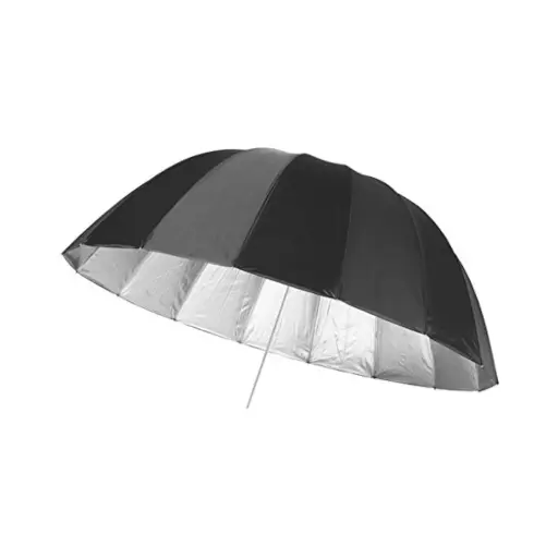 [LIFE OF PHOTO] LIFE OF PHOTO AU48SH 105cm parabolic umbrella black/sliver