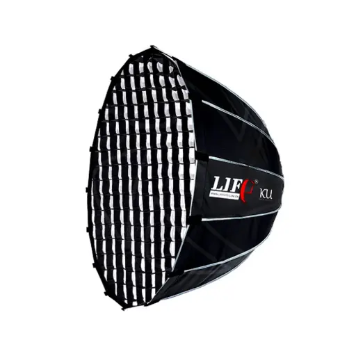 [LIFE OF PHOTO] LIFE OF PHOTO KU-16S quick parabolic softbox  with grid 90cm