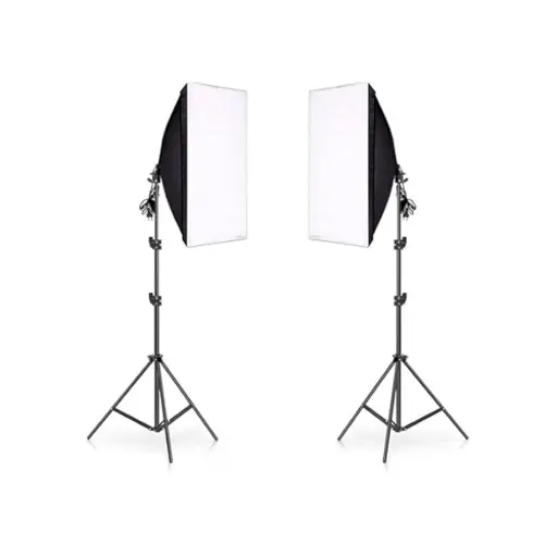 [LIFE OF PHOTO] LIFE OF PHOTO LV-460 CONTINUES LIGHT with SOFT BOX  50x70cm 2KIT