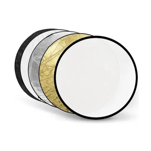 [LIFE OF PHOTO] LIFE OF PHOTO R12- 5 in 1 Reflector 110cm  (gold,silver,white,black, transluction)