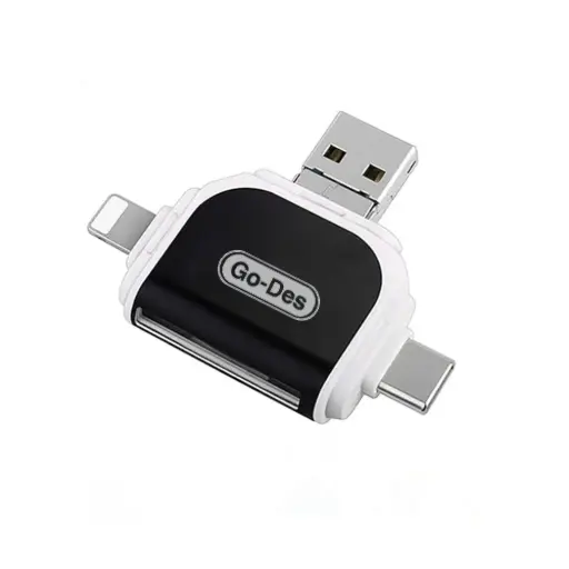 [MEMORY CARD READER] 4in1  OTG Card Reader