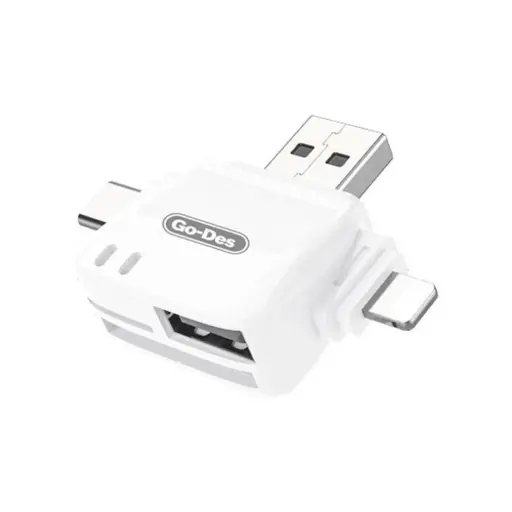 [MEMORY CARD READER] Go-Des 6in1 Mobile Phone Card Reader GD-DK121
