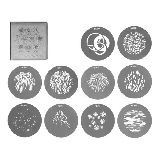 [NANLITE] NANLITE AS-GB-FZ60-SET2 Gobo Set2 (10pcs) for Forza60/60B