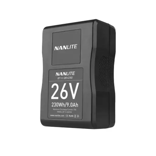 [NANLITE] NANLITE BT-V-26V 230 V-Mount Li-Ion Battery