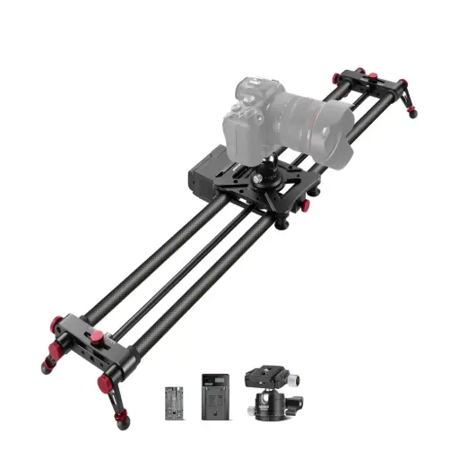 [NEEWER] NEEWER ER1 120CM CARBON FIBER MOTORIZED CAMERA SLIDER WITH APP CONTROL (10101208)