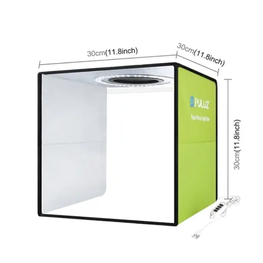 [Photography Equipment] 30cm Flodable LED Ring Light Studio Box/ PU5032G