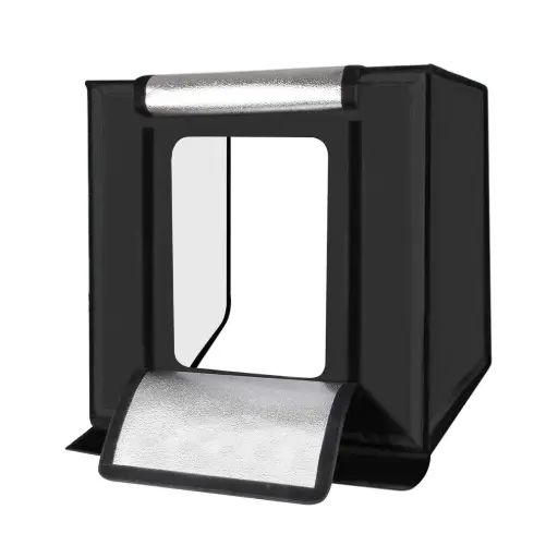 [Photography Equipment] 60cm Flodable LED Light Studio Box 1Lightcolor 5 Backgrounds/ SL3