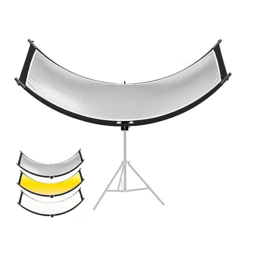 [Photography Equipment] RB7 3 IN1 U SHAPED CURVED REFLECTOR 60X180cm
