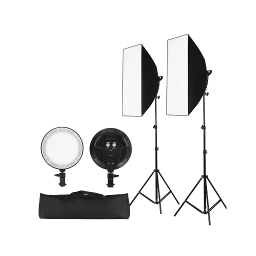 [Photography Equipment] Studio Professional Studio Fill Light 45w SoftBox 50x70cm 2Kit /WF-S13