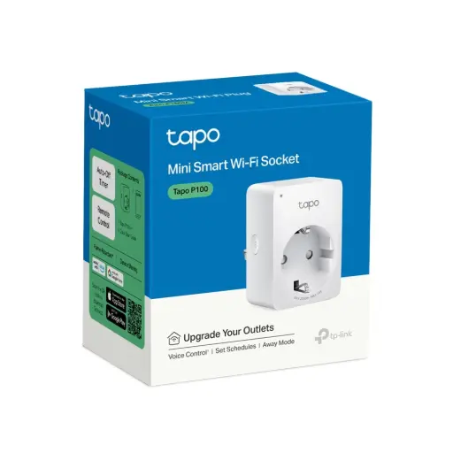 [TP-LINK Tapo] TP-LINK Tapo Mini Smart Wi-Fi Socket-Tapo P100(1-pack) (UK)