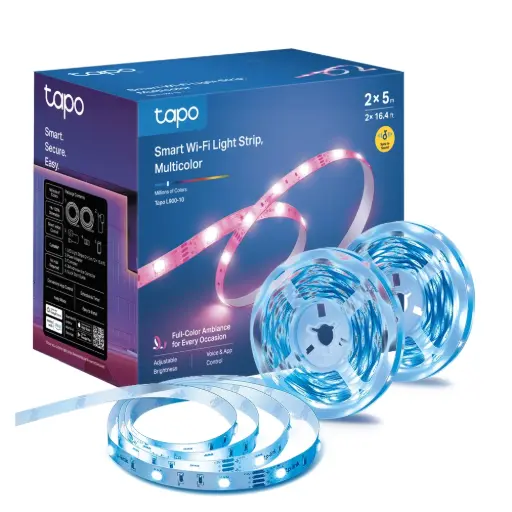 [TP-LINK Tapo] TP-LINK Tapo Smart Light Strip, Multicolor Tapo L900-10