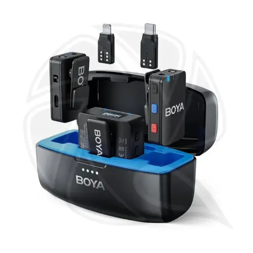 [BOYA] BOYA -BOYAMIC 3-in-1Wireless Mic with On-Board Recording  (Neck mic. Wireless)