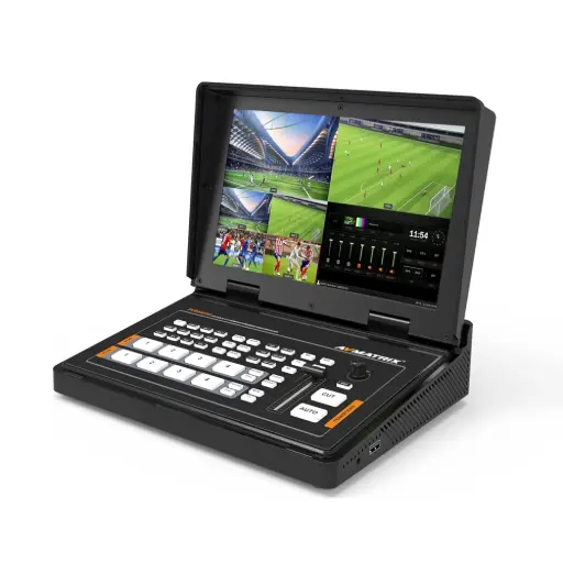 [AVMATRIX] AVMATRIX Portable 25cm 4-CH SDI&HDMI Video Switcher - PVS0403U