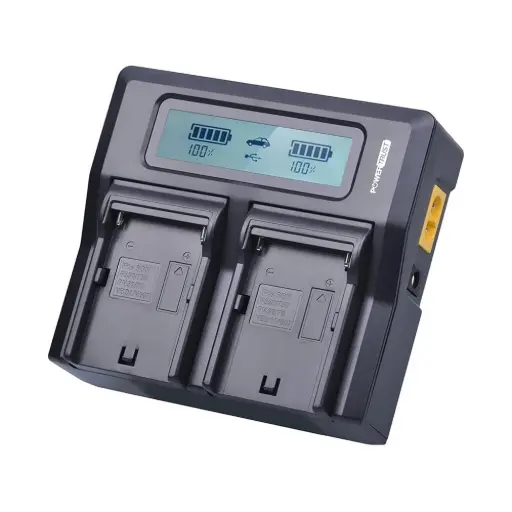 [CHARGERS] DUAL DIGITAL BATTERY CHARGER  (for F970, D960)