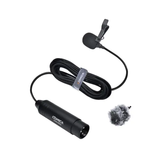 [COMICA] COMICA VO20 (4.5M) XLR 48v Phantom Power Lavalier Microphone