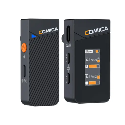 [COMICA] COMICA Vimo C1 2.4G Mini Wireless Microphone for Camera &smartphone