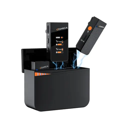 [COMICA] COMICA Vimo C3 2.4G Dual channel Mini Wireless Microphone