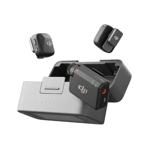 [DJI] DJI MIC MINI Wireless Microphone 2PERSONES  for Type c, Camera (Neck mic. Wireless)