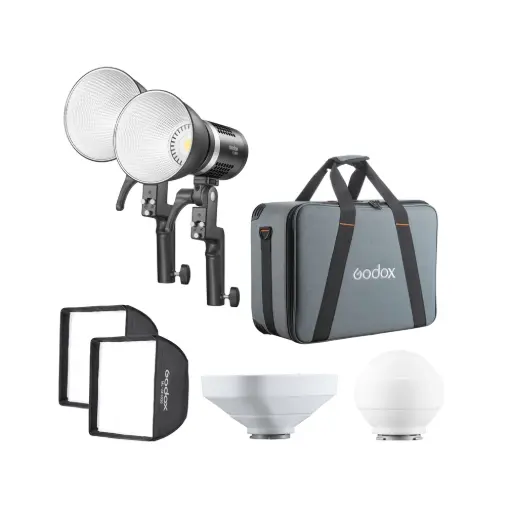 [GODOX] GODOX ML30Bi Dainty Bi-Color LED Light with Light Stand 2Kit